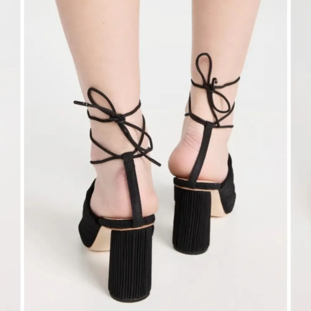 Loeffler Randall Teresa Lace up Sandal Size 7.5 - Picture 4 of 7